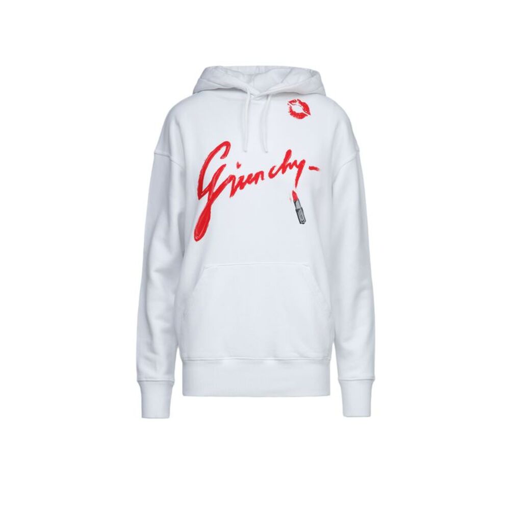 Givenchy White Cotton Women's Hoodie